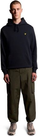 Lyle & Scott Long Sleeve Pull Over Hoodie in Dark Navy at Nordstrom, Size Xx-Large