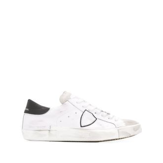 Philippe Model Leather Suede Sneakers