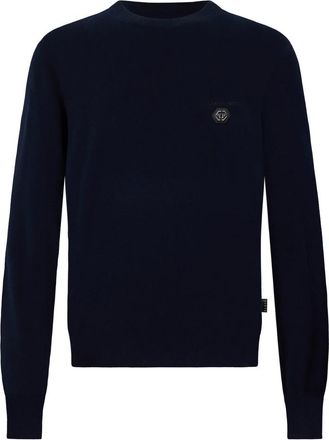 Philipp Plein Hombre, Jerseys, Azul, Talla: L