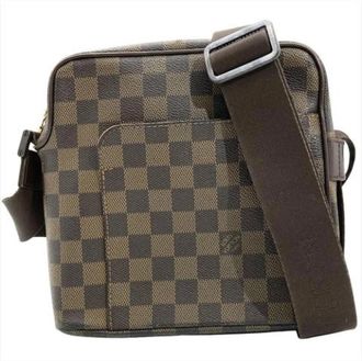 Louis Vuitton Pre-owned Damier Schoudertas - Dames - Vintage Schoudertas - Bruin - ONE Size - Vintage