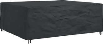 vidaXL Funda Para Muebles Liso Negro 300 X 250 X 100 Cm 600d Vidaxl