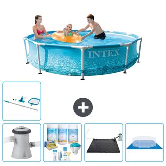 Intex Piscina Con Estructura Redonda - 305x76 Cm - 8-piezas S20973