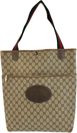 Gucci Vintage Gg Supreme Tote (Authentic Pre-Loved)