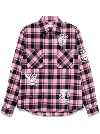 Men's Off-white Checkered Shirts - up to −73% | Stylight