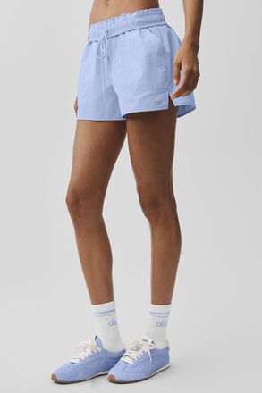 Alo | Alumni Short in Light Provence Blue, Size: Medium