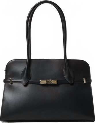 Furla Womens Goccia Tote Bag In Black
