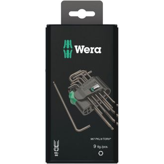 Wera Juego De Llaves L&aacute;ser Negras Torx - W05073598001
