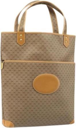 Gucci Pre-owned Tote Bag - Dames - Vintage Shopper - Beige - ONE Size - Vintage