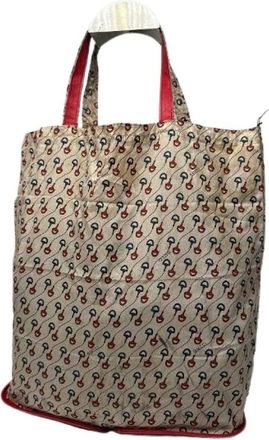 Gucci Pre-owned Tote Bags, female, Beige, Size: ONE SIZE Pre-owned Vintage Tote Bag