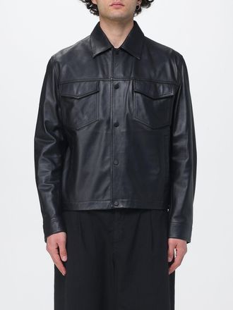 Emporio Armani Giacca camicia in pelle Emporio Armani