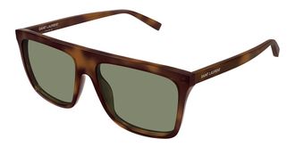Saint Laurent SL 904 004 Mens Sunglasses Tortoiseshell Size 59 - Free RX Lenses - Free RX Lenses
