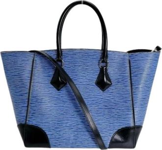 Louis Vuitton Pre-owned Tote Bags, female, Blue, Size: ONE SIZE Pre-owned Vintage Tote Bag