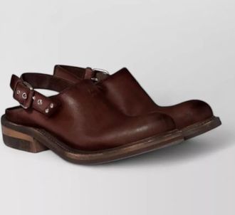 Miu Miu leather loafers