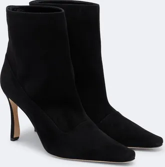 Manolo Blahnik Gostatu suede ankle boots