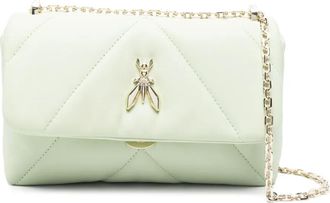 Patrizia Pepe Borsa a tracolla con placca Fly - Verde