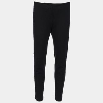 M Missoni Black Stretch Knit Leggings