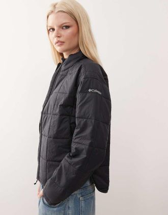 Columbia Sienna Hill - Cappotto trapuntato nero