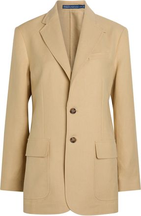 Polo Ralph Lauren Michele Hemp Blazer - Tan - 12 (UK16 / XL)