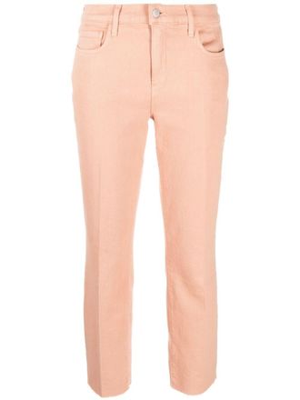 L'agence Jeans crop - Rosa