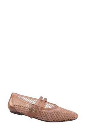 Kenneth Cole Reaction Malibu Mesh Mary Jane Flat in Chocolate at Nordstrom Rack, Size 7