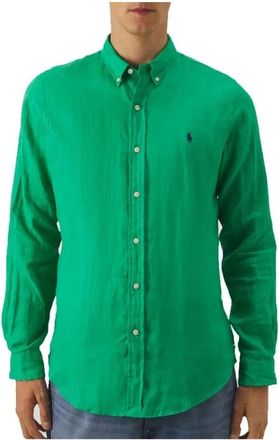 Polo Ralph Lauren Hombre, Camisas, Verde, Talla: M