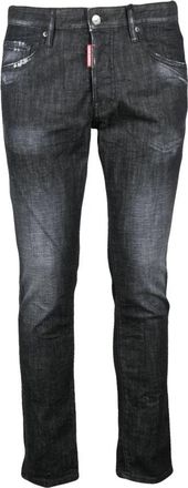 Dsquared2 Skater Jeans - Heren - Slim Fit Jeans - Zwart - XS - Katoen - Jeans