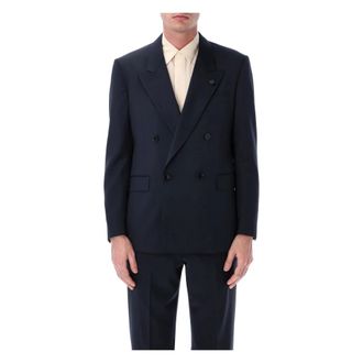 Lardini Blazers, male, Blue, Size: 2XL Soir&eacute;e Double-breasted Jacket