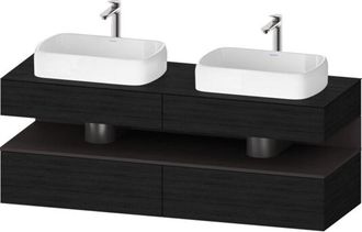 Duravit Qatego Consola Mueble Bajo Lavabo, 2 Extensiones, 2 - Duravit