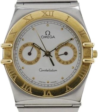 Omega Pre-owned Watches, male, White, Size: ONE SIZE Pre-owned Constellation Stainless Steel 1420.26