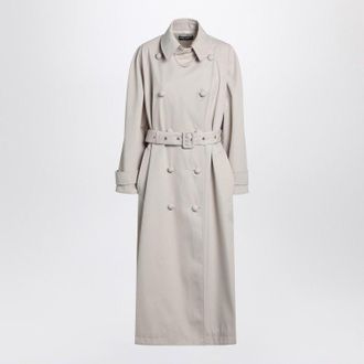 Dolce & Gabbana Beige Trench van Katoen Drill