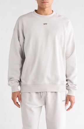 Off-white Skate Logo Sweatshirt in Light Stone-Black at Nordstrom Rack, Size Xx-Large
