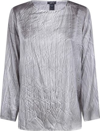 Avant Toi Dames, Blouses & Shirts, Grijs, Maat: L