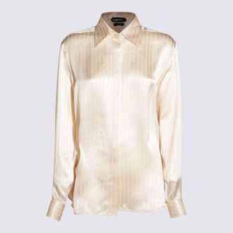 Tom Ford Beige Silk Shirt