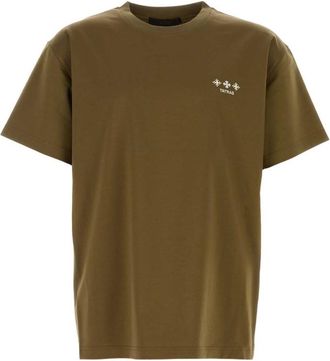 Tatras Army green cotton t-shirt