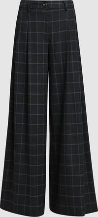 Essentiel Pantalon Kollection Blanc Cass&eacute; Gris Fonc&eacute;