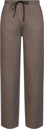Hev&ograve; Trainingsbroeken - Heren - Sweatpants - Bruin - XS - Polyester - Broeken
