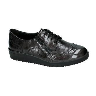 Solidus Dames, Schoenen, Zwart, Maat: 41 1/2 EU Leer