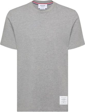 Thom Browne Classic Pique 4-Bar T-Shirt Clothing