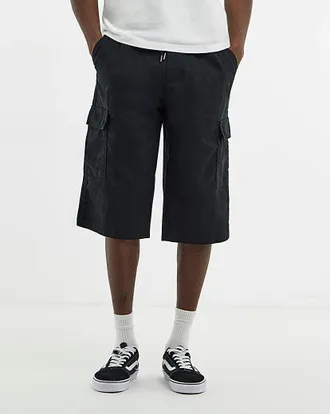 Jacamo Linen 3/4 Length Cargo Short