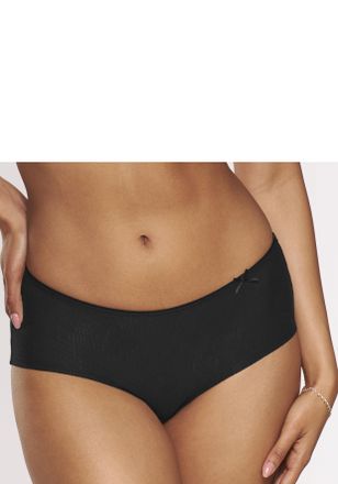 Nuance Panty NUANCE, Damen, Gr. 36/38, schwarz, Obermaterial: 50% Polyamid, 40% Baumwolle, 10% Elasthan, Unterhosen Panty, aus gemustertem Jacquard mit feine