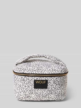 Wouf Kosmetiktasche mit Logo-Patch Modell Panna in Offwhite, Gr&ouml;&szlig;e 1