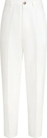 Brunello Cucinelli Plooibroek - Wit