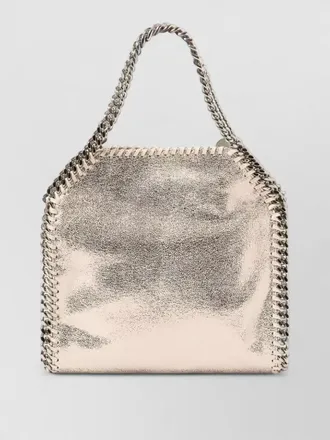 Stella McCartney falabella mini shoulder bag chain detail