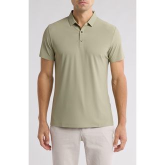 T.R. Premium Slim Fit Stretch Cotton Knit Polo in Green at Nordstrom Rack, Size Xx-Large