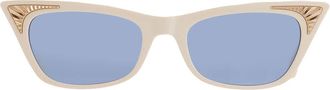 Valentino Blue Cat Eye Ladies Sunglasses VLS-17 5B 51