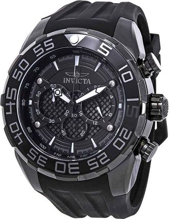 Invicta Speedway Chronograph Black Dial Mens Watch 26309
