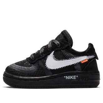 Nike (TD) Nike x Off-White Air Force 1 Low Black BV0853-001
