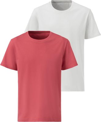 Le Jogger T-Shirt Packung, 2, Freizeitshirt aus 100% Baumwolle