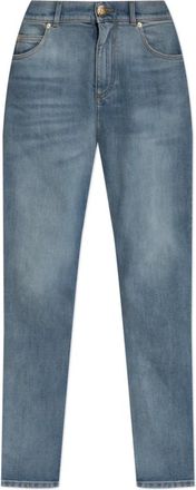 Balmain Tapered leg jeans - Dames - Skinny Jeans - Blauw - M - Denim - Jeans