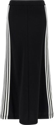 Balenciaga Tracksuit-Inspired Maxi Skirt - Black